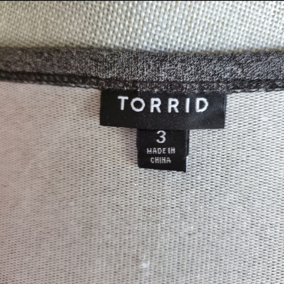 Torrid Sweatshirt Tie Waist Dress Size 3 - Picture 8 of 9